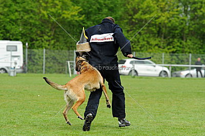 Bazooka unter schwarzer Flagge