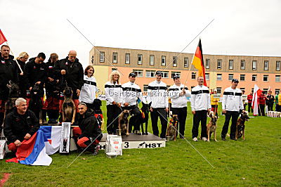 FCI WM Siegerehrung